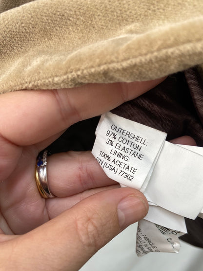 ZARA.Blazer beige textura T.M