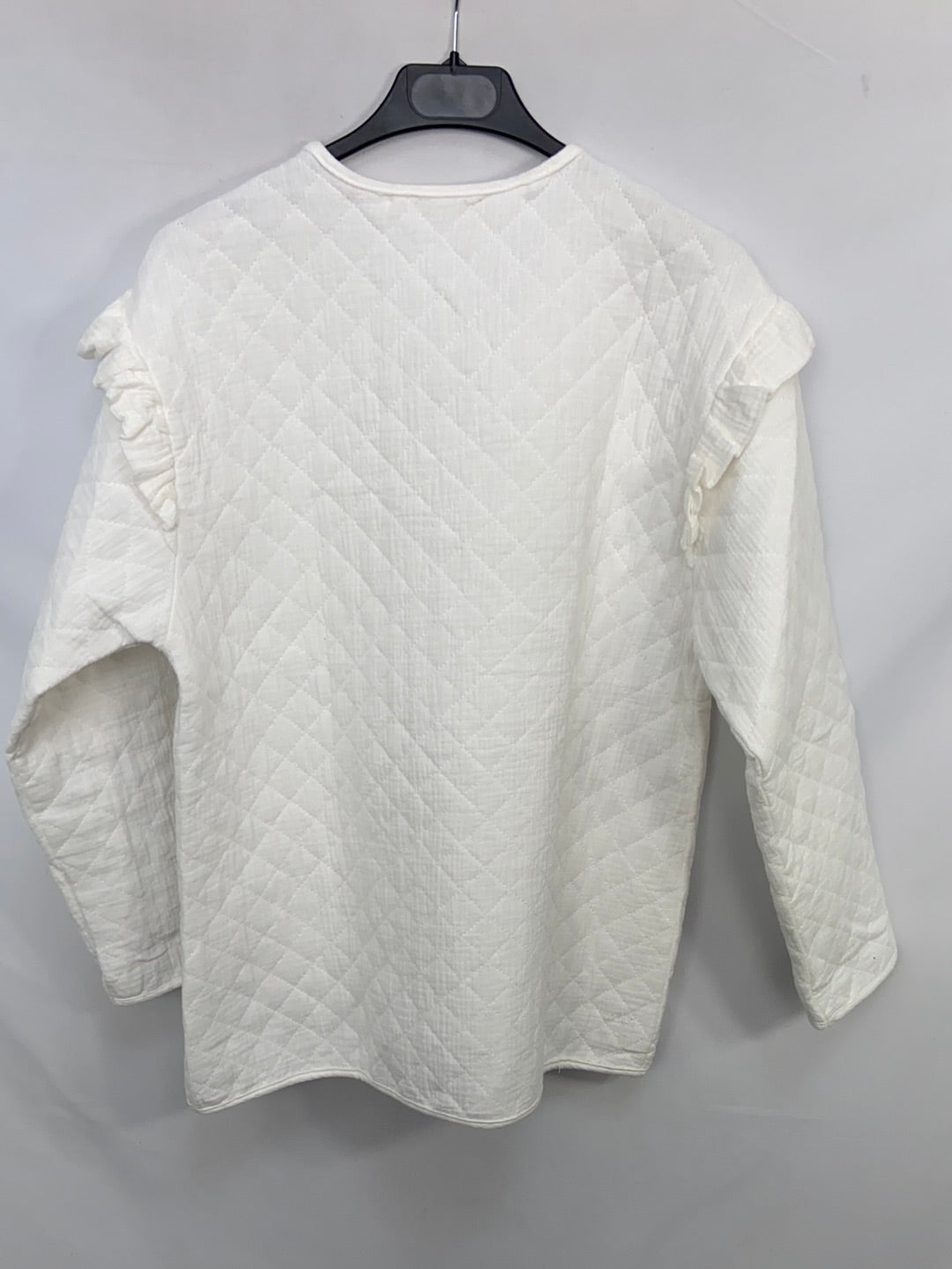 MRS.LUNA.Chaqueta blanca acolchada TU(m)