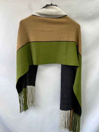 OTRAS.Bufanda tricolor