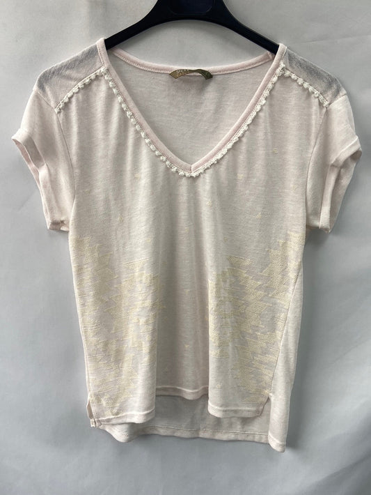 SFERA. Camiseta rosa palo T.s