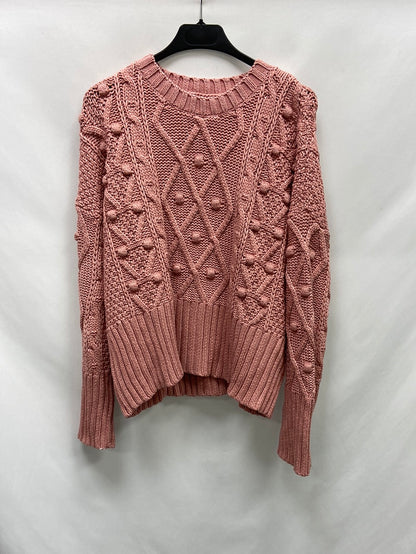 OTRAS.Jersey rosa ochos TU (S)