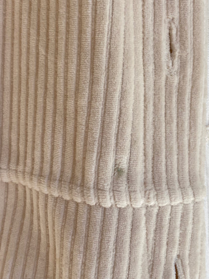 Chaqueta beige pana T.m (tara)