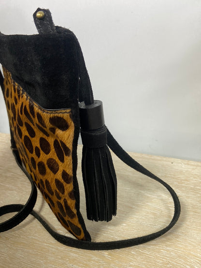 MANGO.Bolso piel animal print