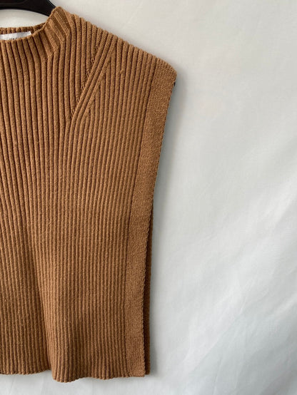 ZARA.Poncho punto T.M