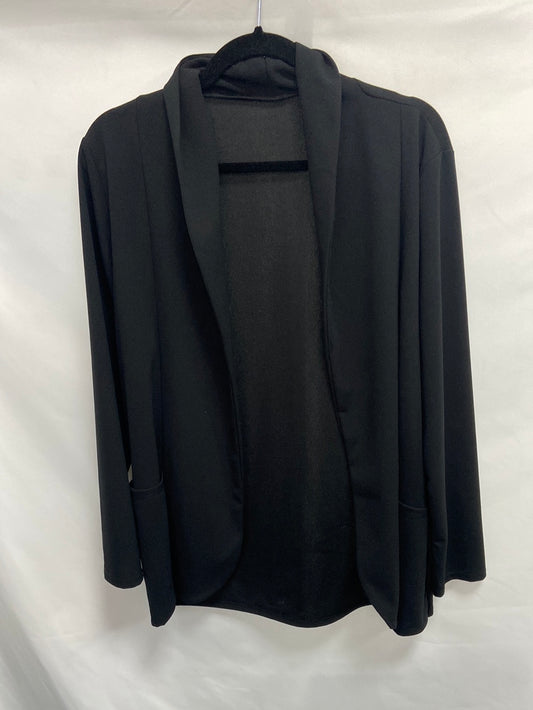 OTRAS.Chaqueta negra abierta TU(s)
