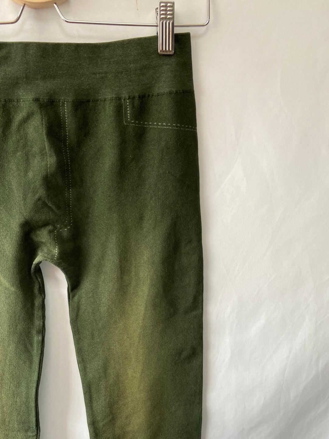 OTHERS. Green leggings mertira pants T.34