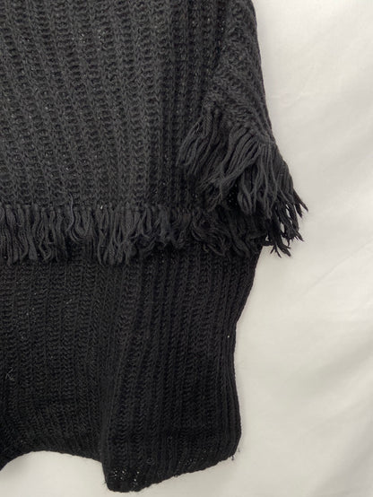 MASSCOB. Short-sleeved jersey with fringes TS