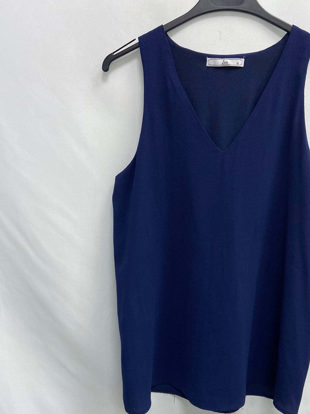 LM. Top azul fluido T.s