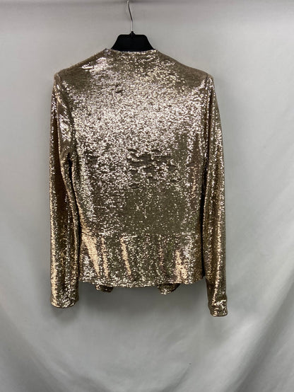 IRO. Chaqueta fluida lentejuelas T.36