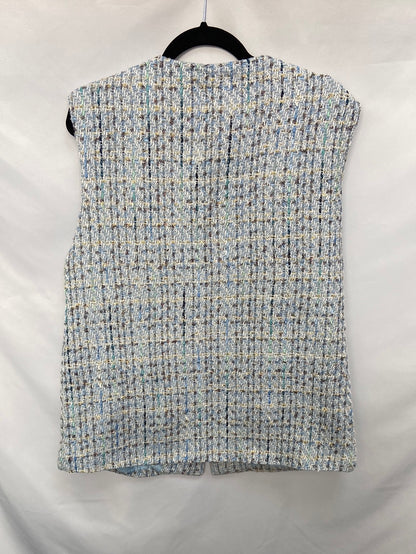 AMEÉ.Chaleco tweed oversized T.s