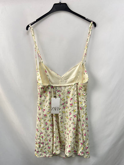 ZARA. Mini floral dress TM