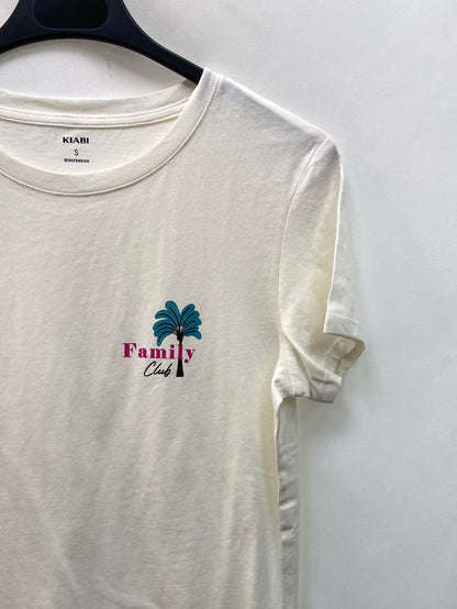 KIABI. Basic white TS T-shirt