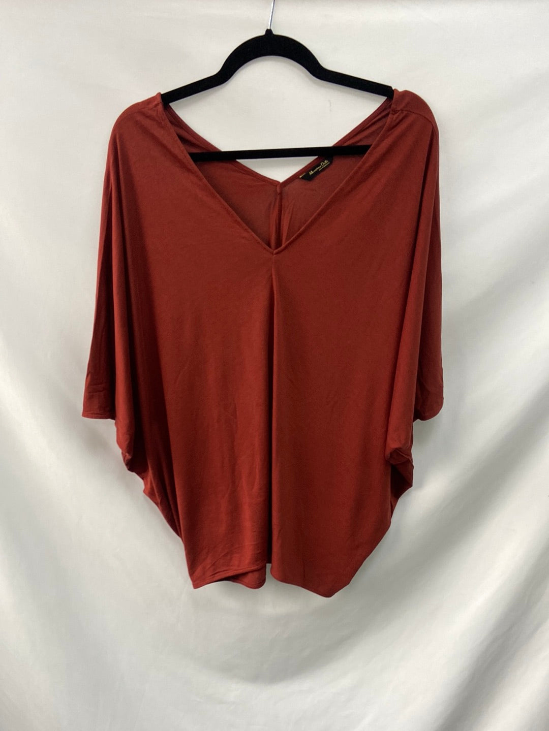 MASSIMO DUTTI.Camiseta mangas murciélago T.M