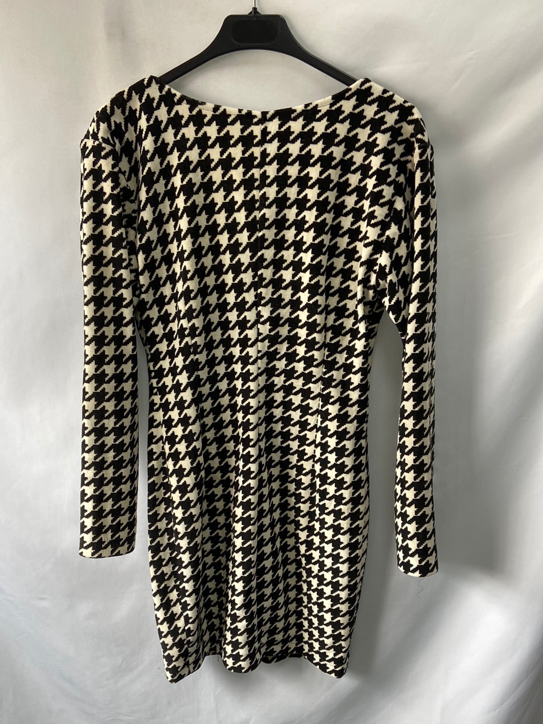 OTRAS.Vestido corto pata de gallo TU(m)