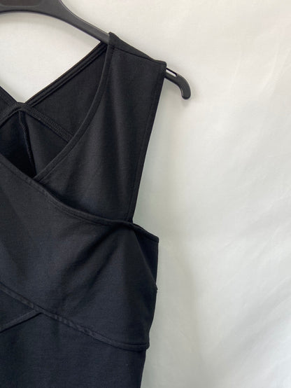 OTRAS.Top negro espalda descubierta T.M