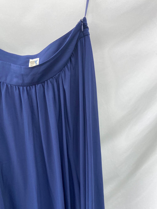 EDMÉ&ESYLLTE.Falda larga azul T.6(L)