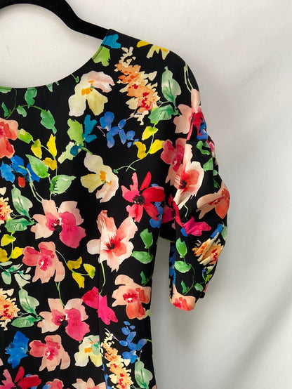 OTRAS.Vestido corto flores TU (M)