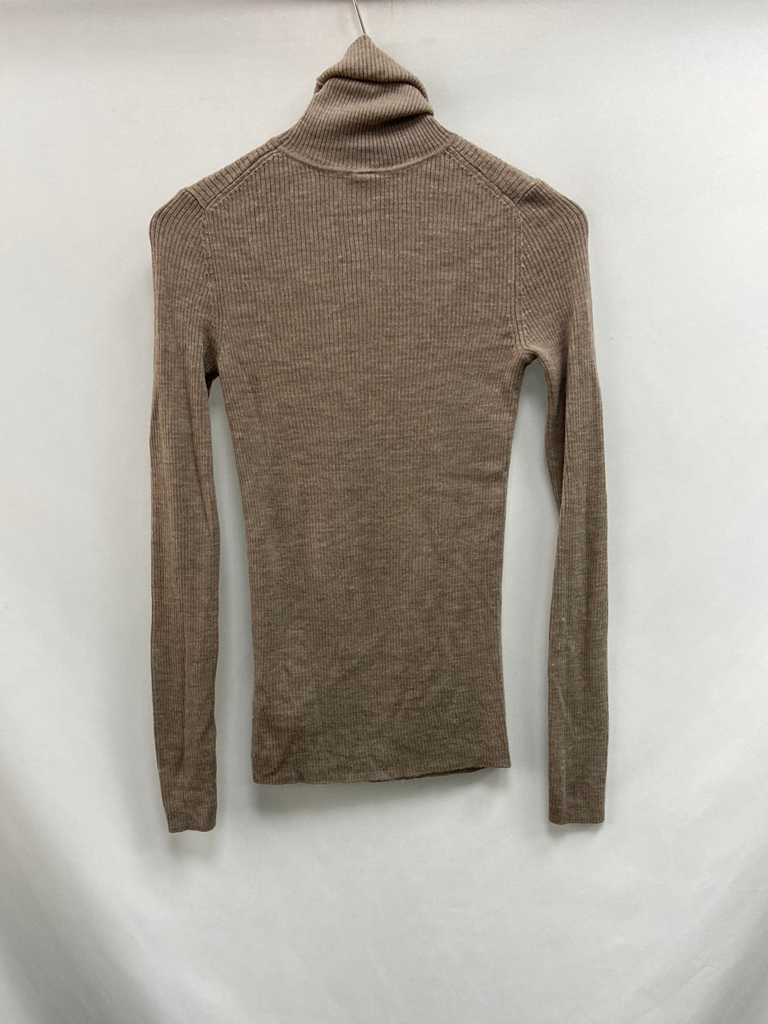 UNIQLO. Jersey beige canalé T.xs