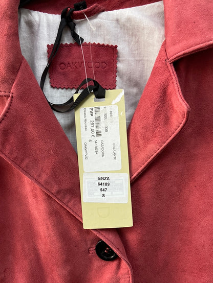 OAKWOOD. Strawberry suede jacket TS