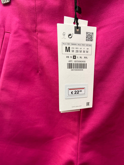 ZARA.Shorts rosas de vestir T.m