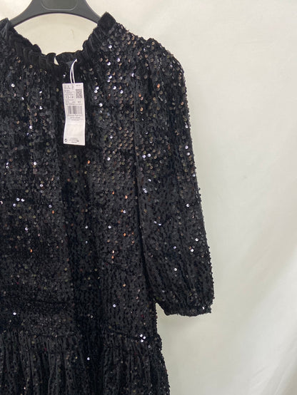 Market.MANGO.Vestido lentejuelas 13-14 años (s)