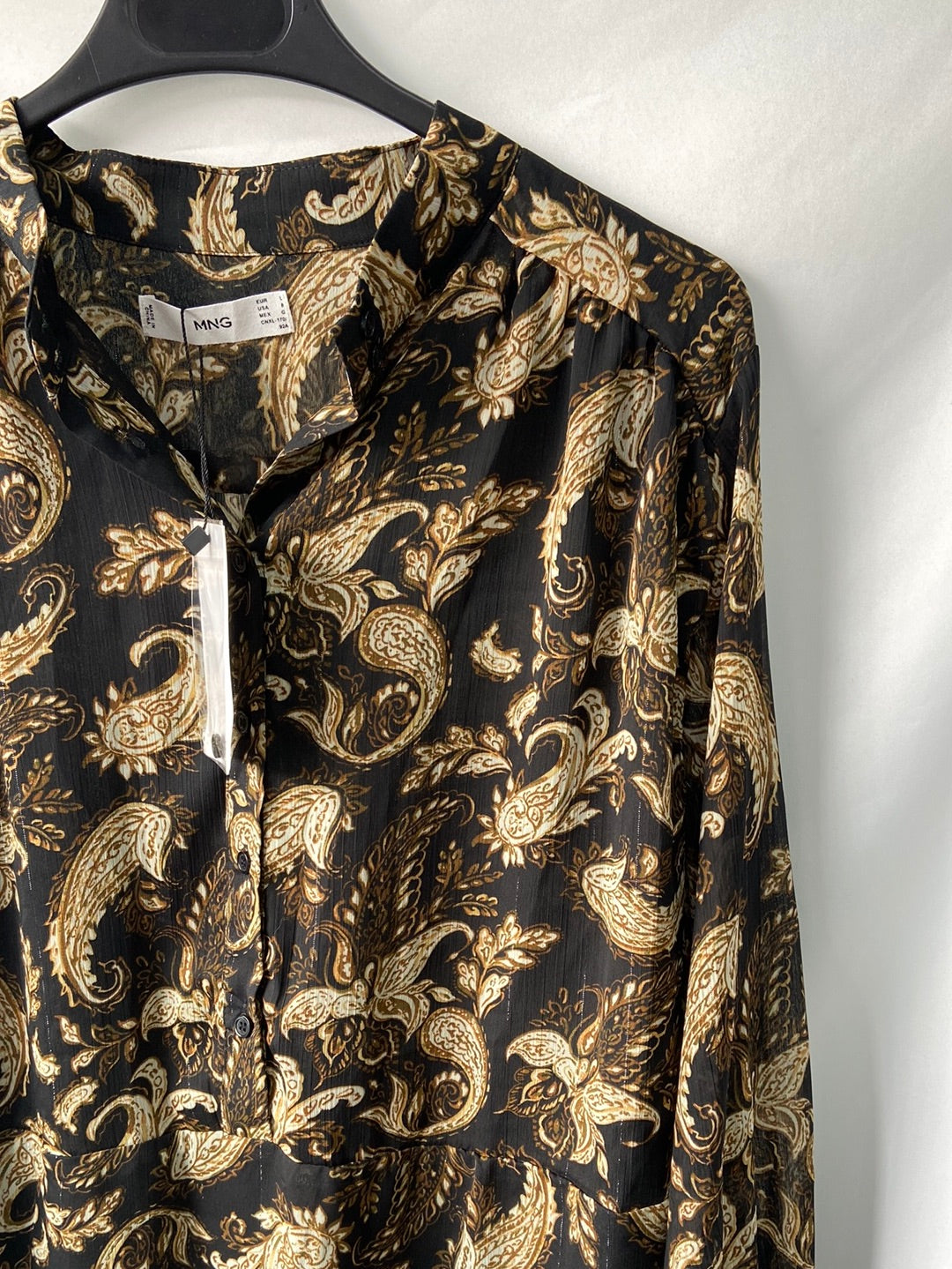 MANGO.Vestido fluido amebas T.L