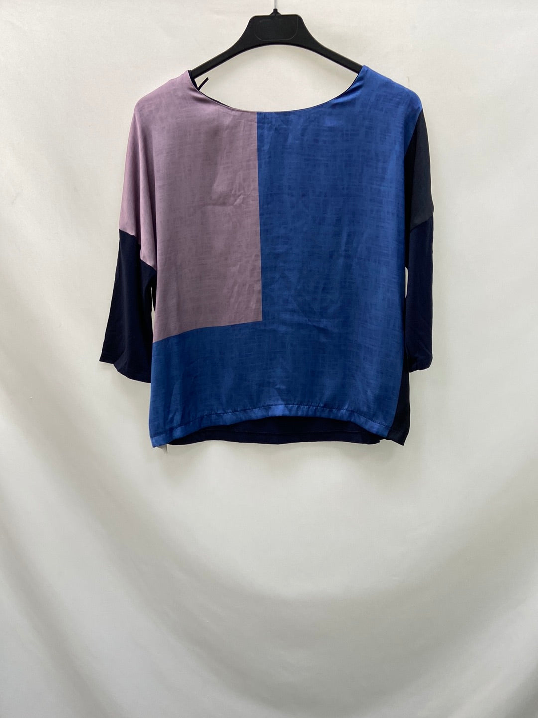 TRUCCO.Blusa doble textura T.s