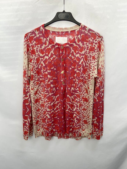 ZADIG&VOLTAIRE.Jersey Lino estampado T.s