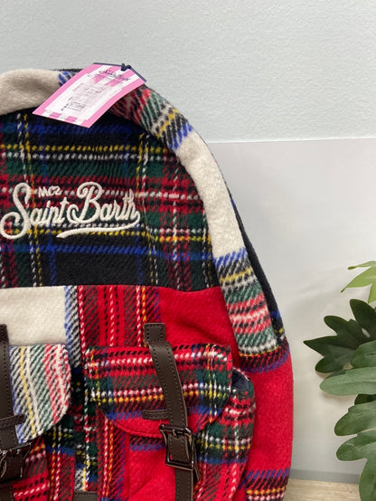 SAINT BARTH.Mochila cuadros escoceses