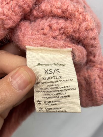 AMERICAN VINTAGE.Jersey rosa gordito T.XS/S (Tara)