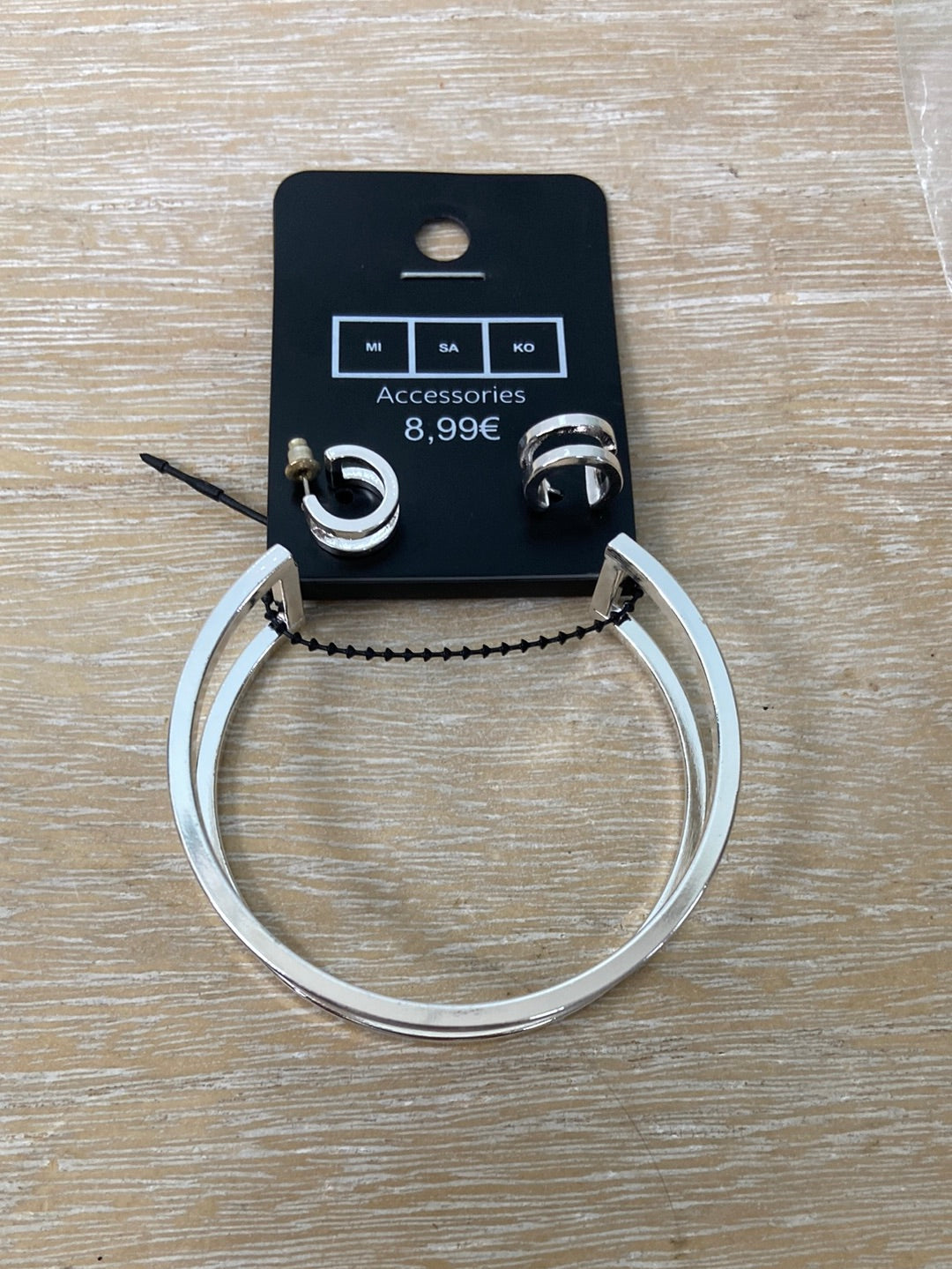 MISAKO.Set pulsera y pendientes