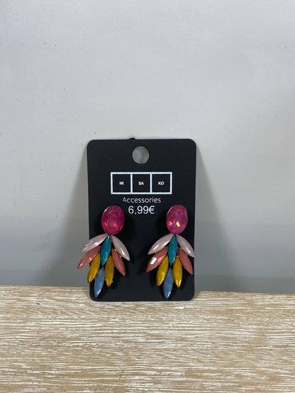 MISAKO.Pendientes piedras