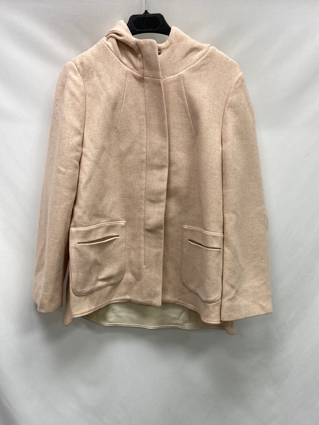 ZARA. Pink cloth coat TM