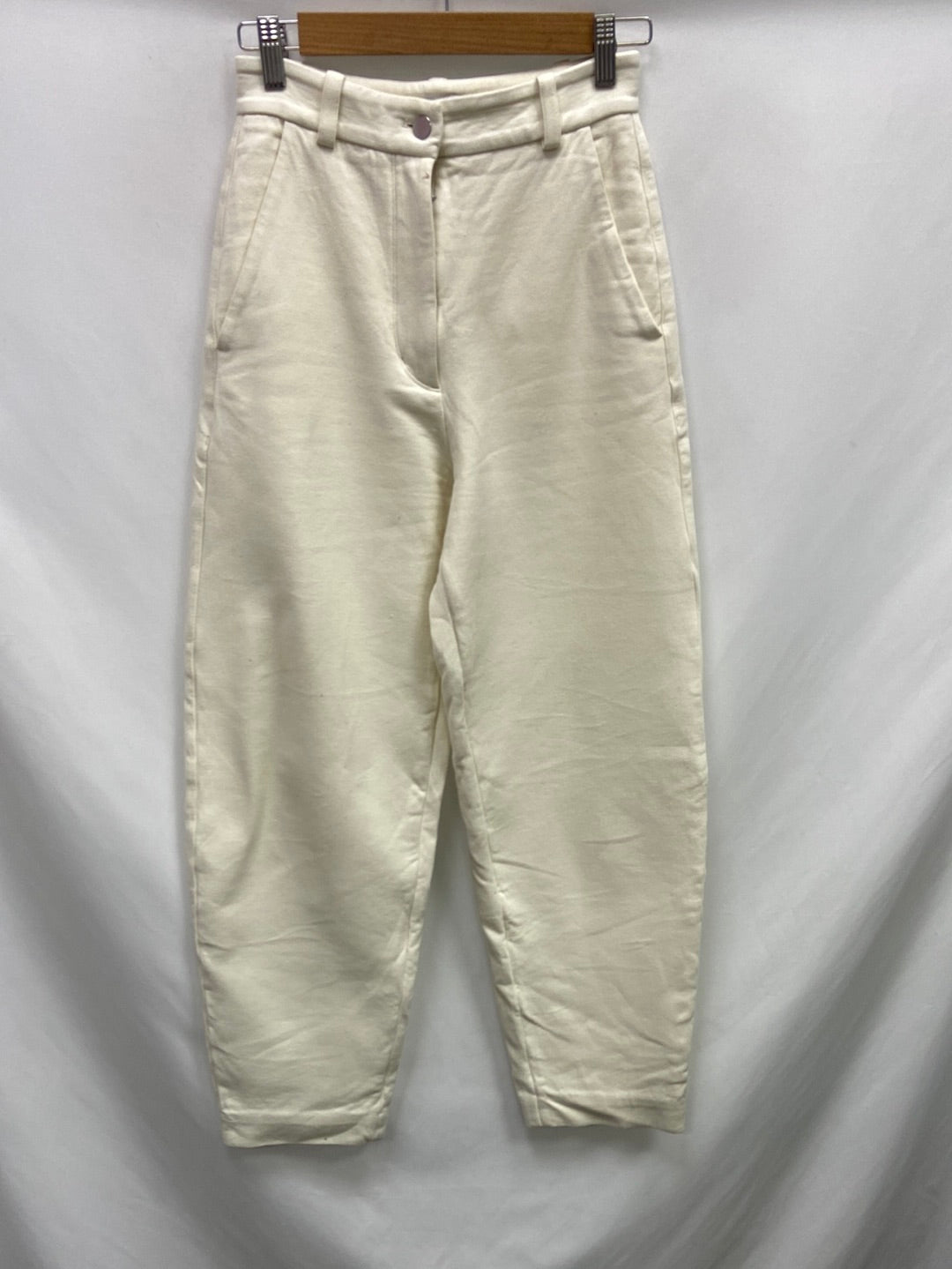 &OTHER STORIES. Pantalón beige elástico T.34