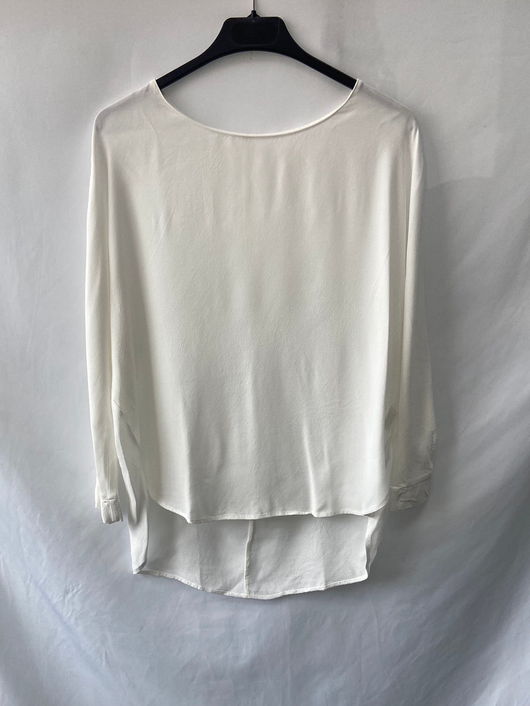 OTRAS.Blusa blanca fluida TU(s/m)
