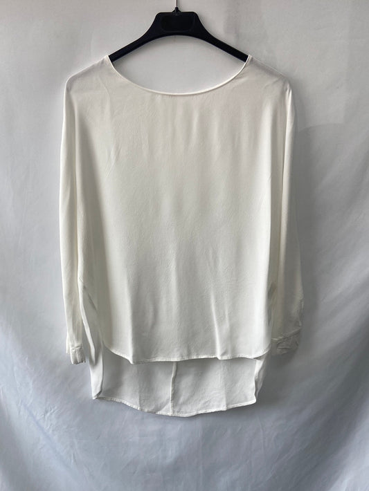 OTRAS.Blusa blanca fluida TU(s/m)