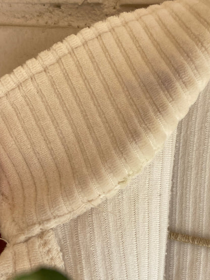 Chaqueta beige pana T.m (tara)