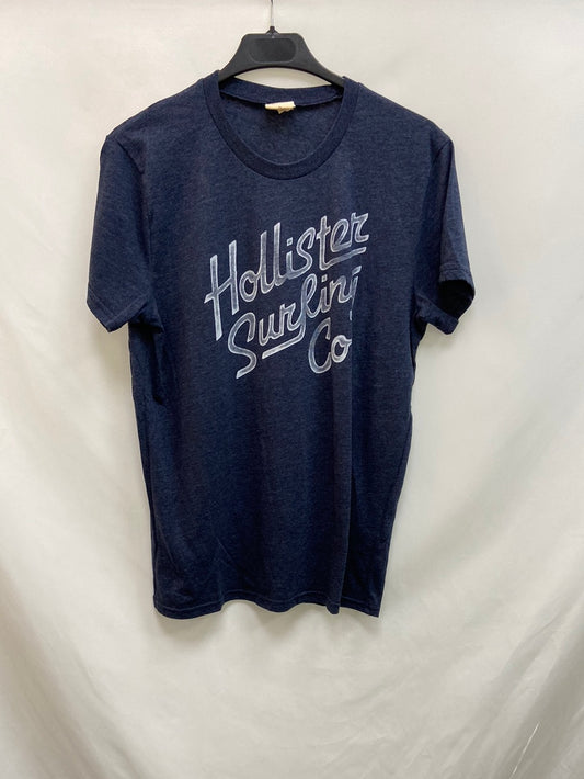 HOLLISTER.Camiseta azul T.S