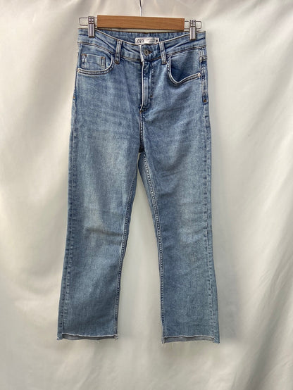 ZARA.Straight denim pants S.36