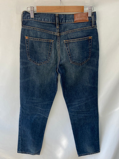 MANGO. Washed blue trousers, size 34