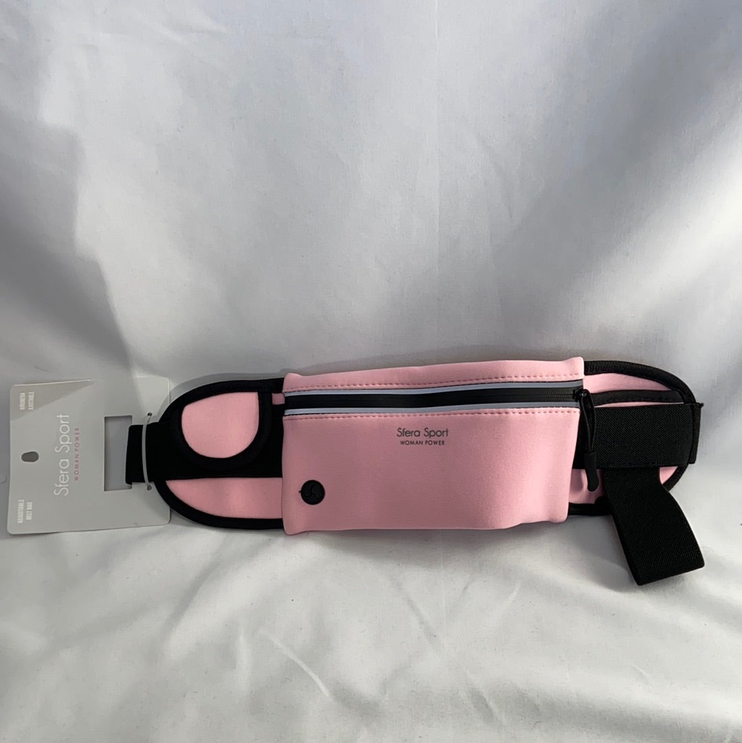 SFERA. Riñonera sport rosa neopreno