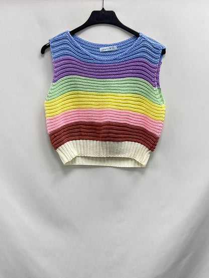 PINPON LILI.Top punto rayas T.S
