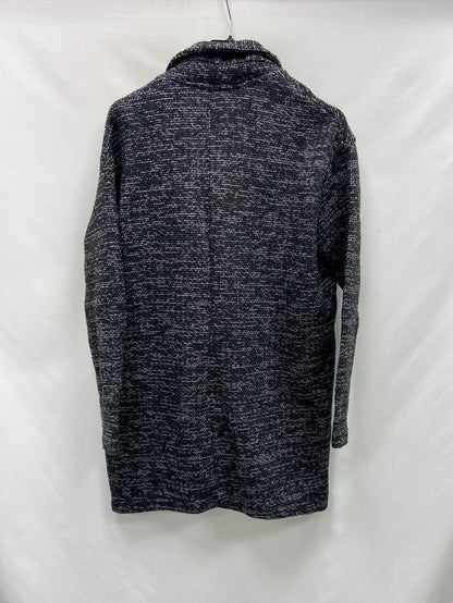 OTRAS.Blazer jaspeada negra T.S