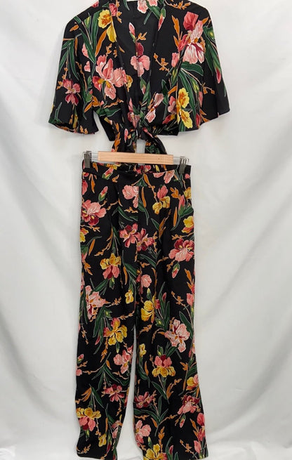 LOAVIES.Total look croptop y palazzo T.XS