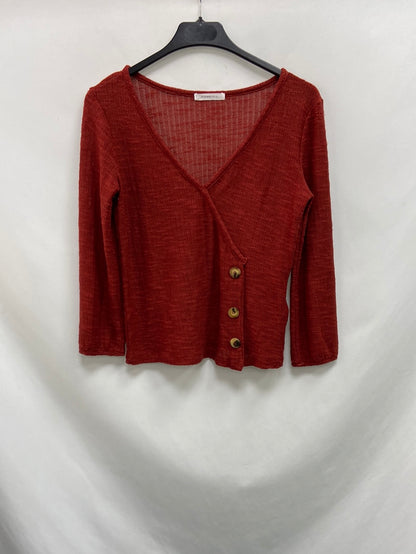 SPRINGFIELD.Burgundy top TS/M