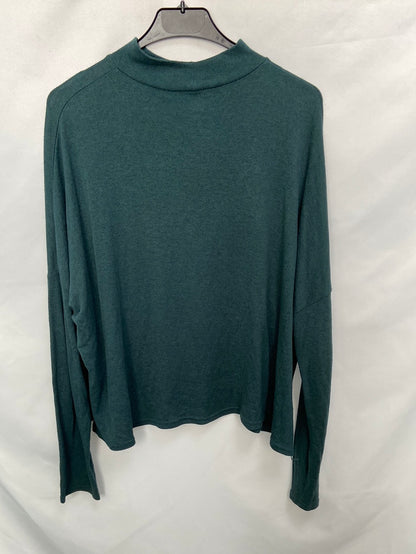 BERSHKA.Jersey verde T.m
