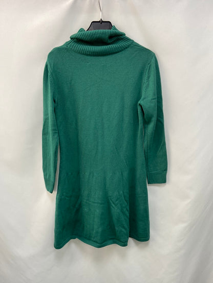 LA CASITA DE WENDI. Vestido punto verde T.u(m)