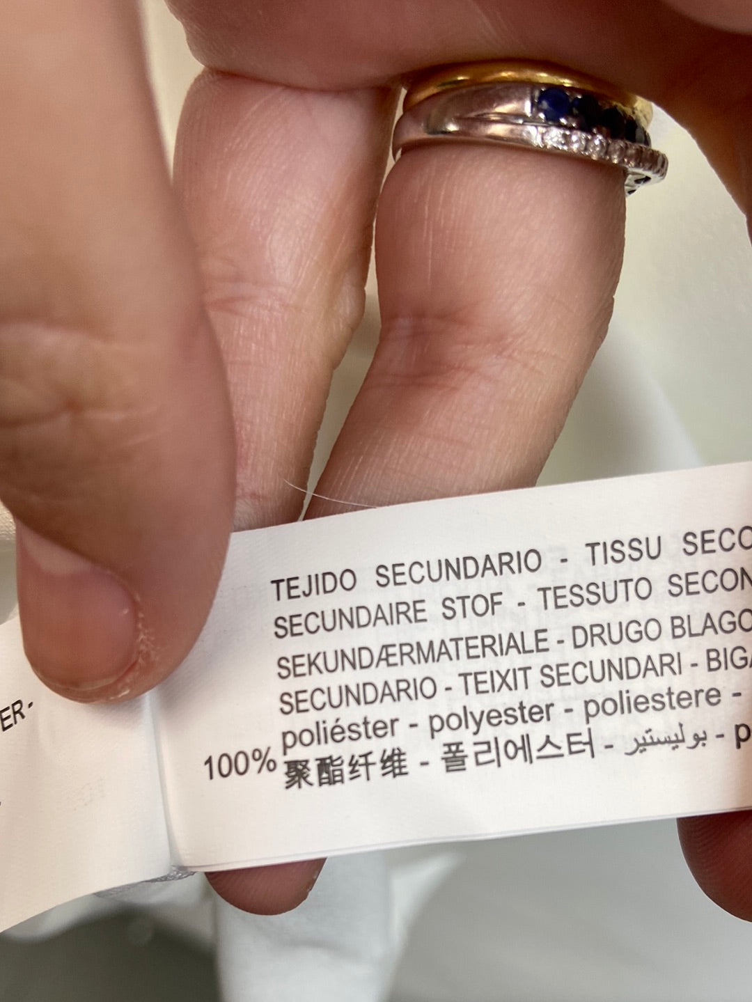 ZARA. Short dress with ruffled neckline TL