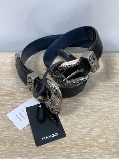 MANGO.Cinturón doble hebilla