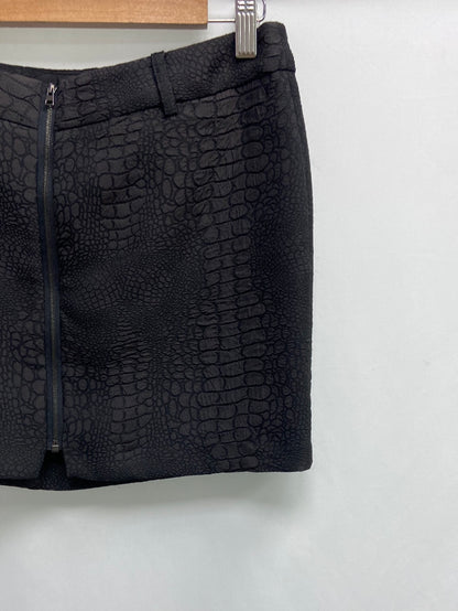 BA&SH. Falda negra cremalllera T.1(s)